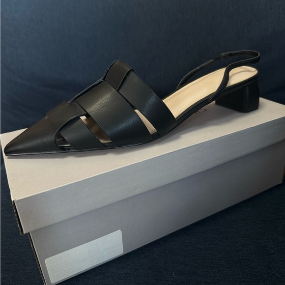 Charles & Keith Elegant Black Slingback Heels - Picture 3 of 6
